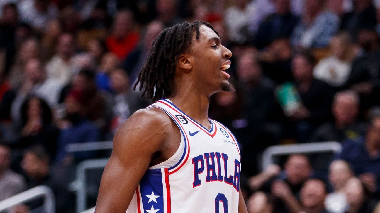 Maxey has career-high 44; Embiid (knee) out