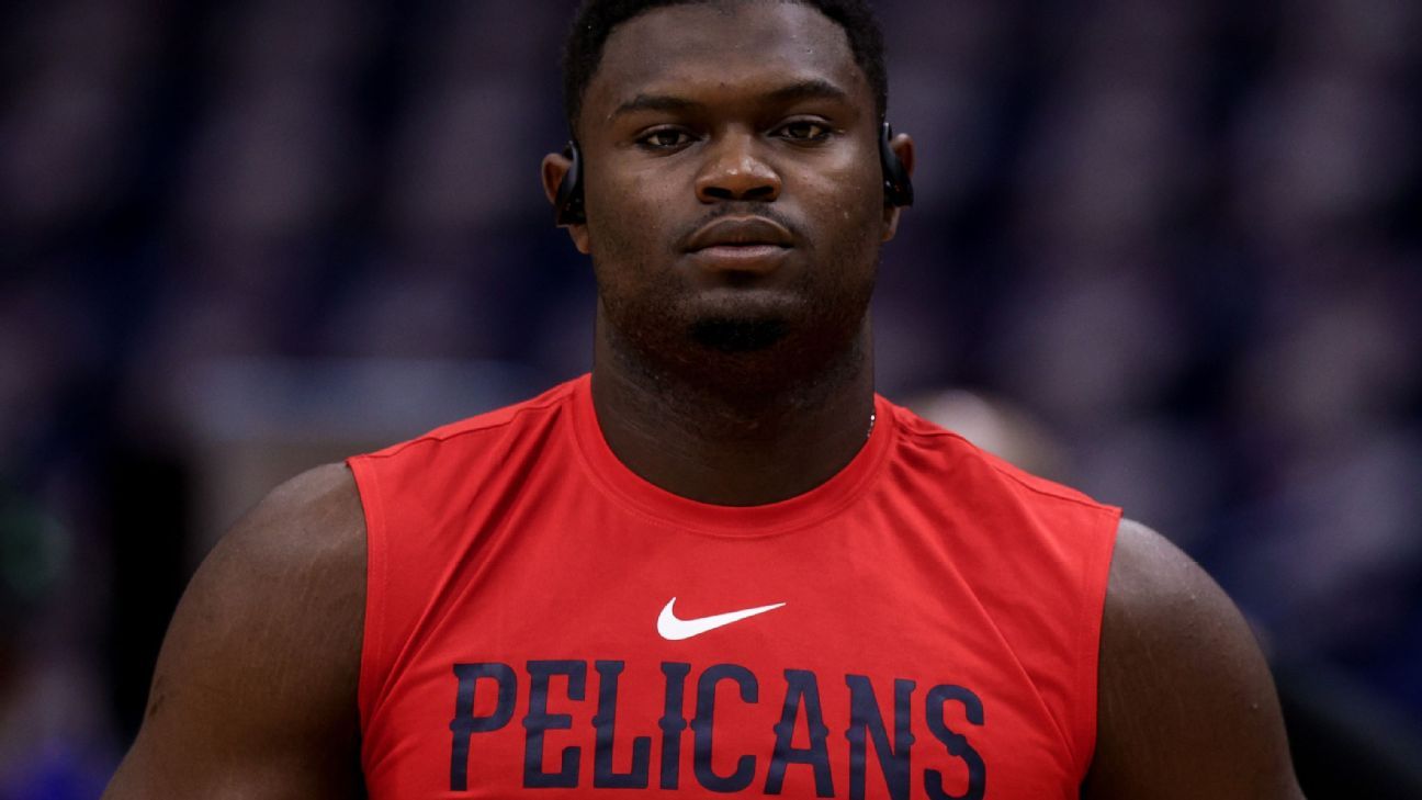 Zion Williamson out at least 3 weeks with hamstring strain