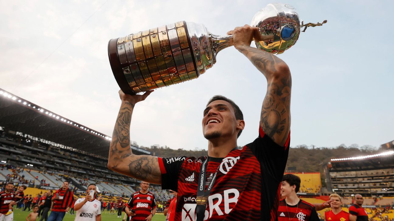 Pedro, do Flamengo, é eleito Rei da América de 2022; 'xodó' de Guardiola fica em 3° - ESPN