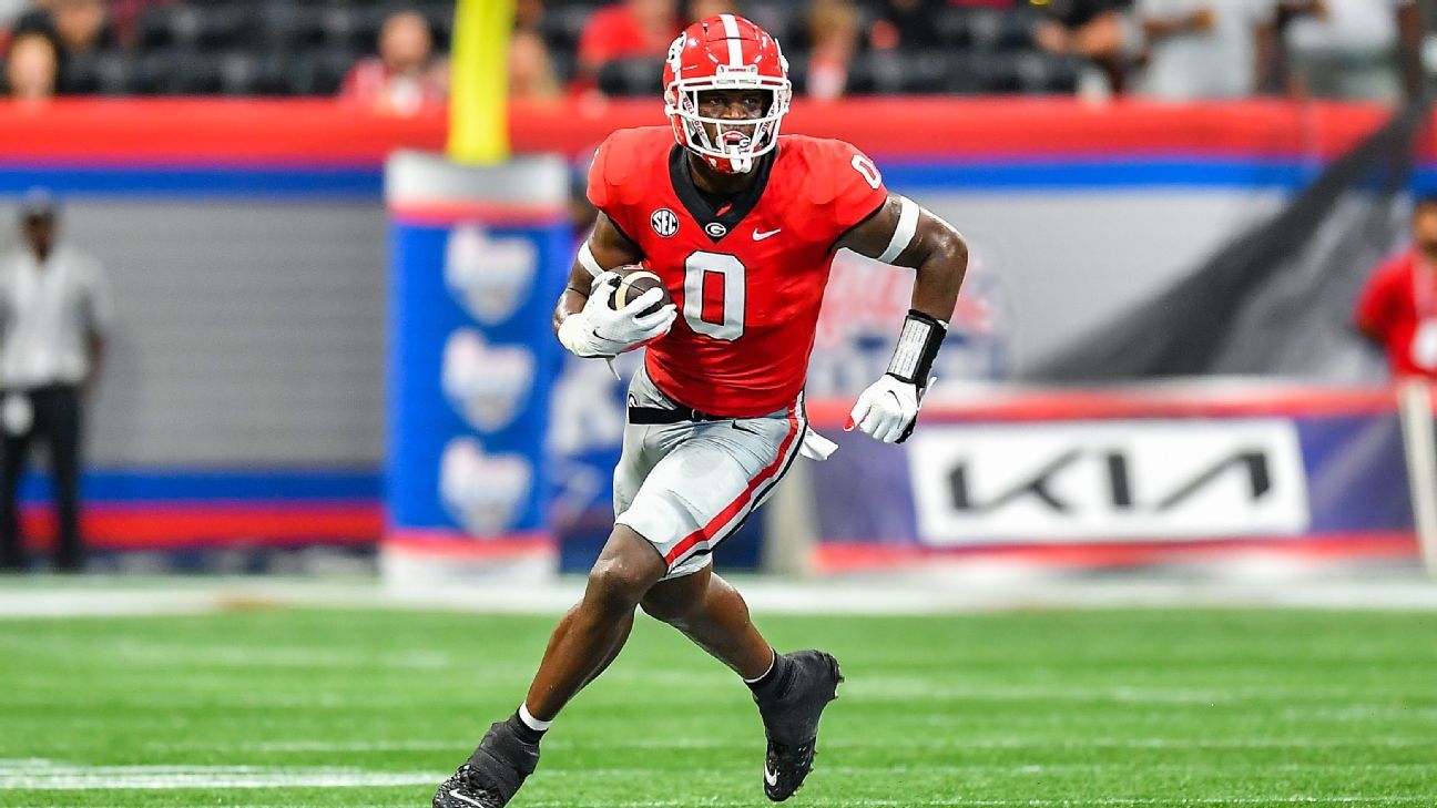 Former Georgia TE Darnell Washington finally selected by the