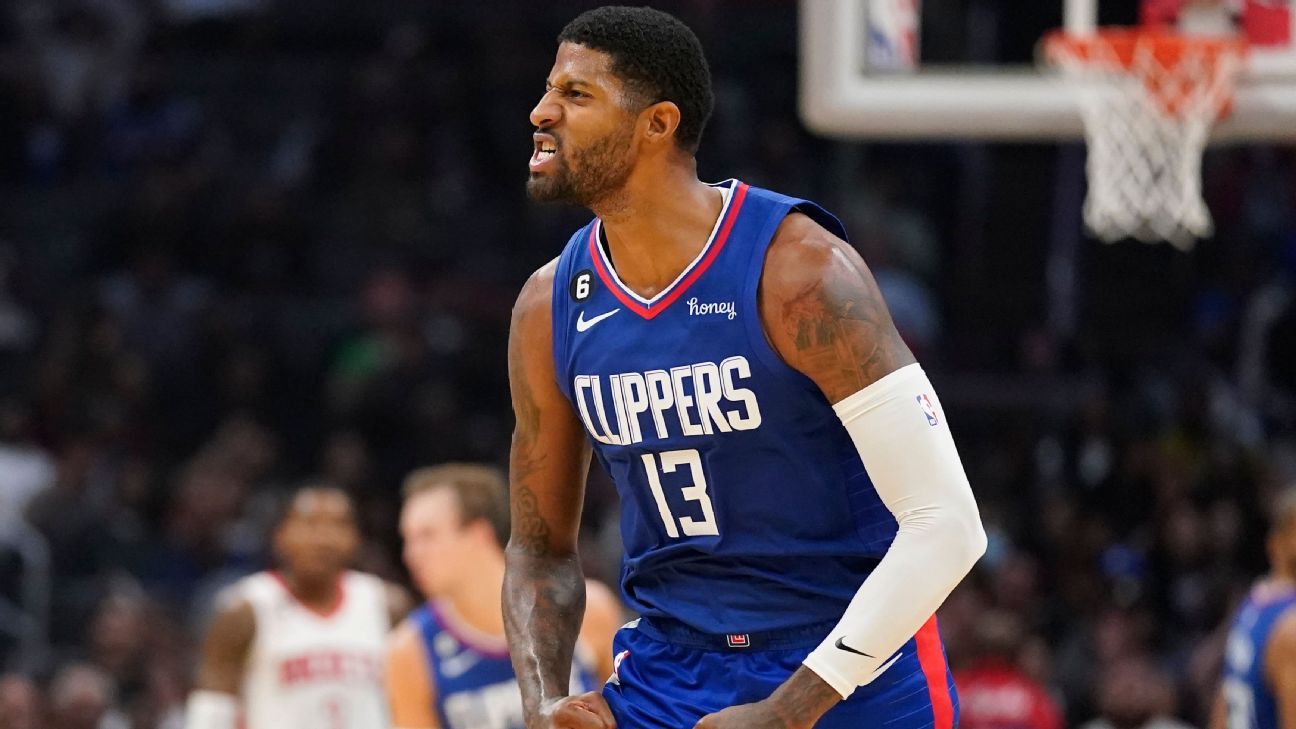 Paul George returns to lineup in Clippers' loss to 76ers - ESPN