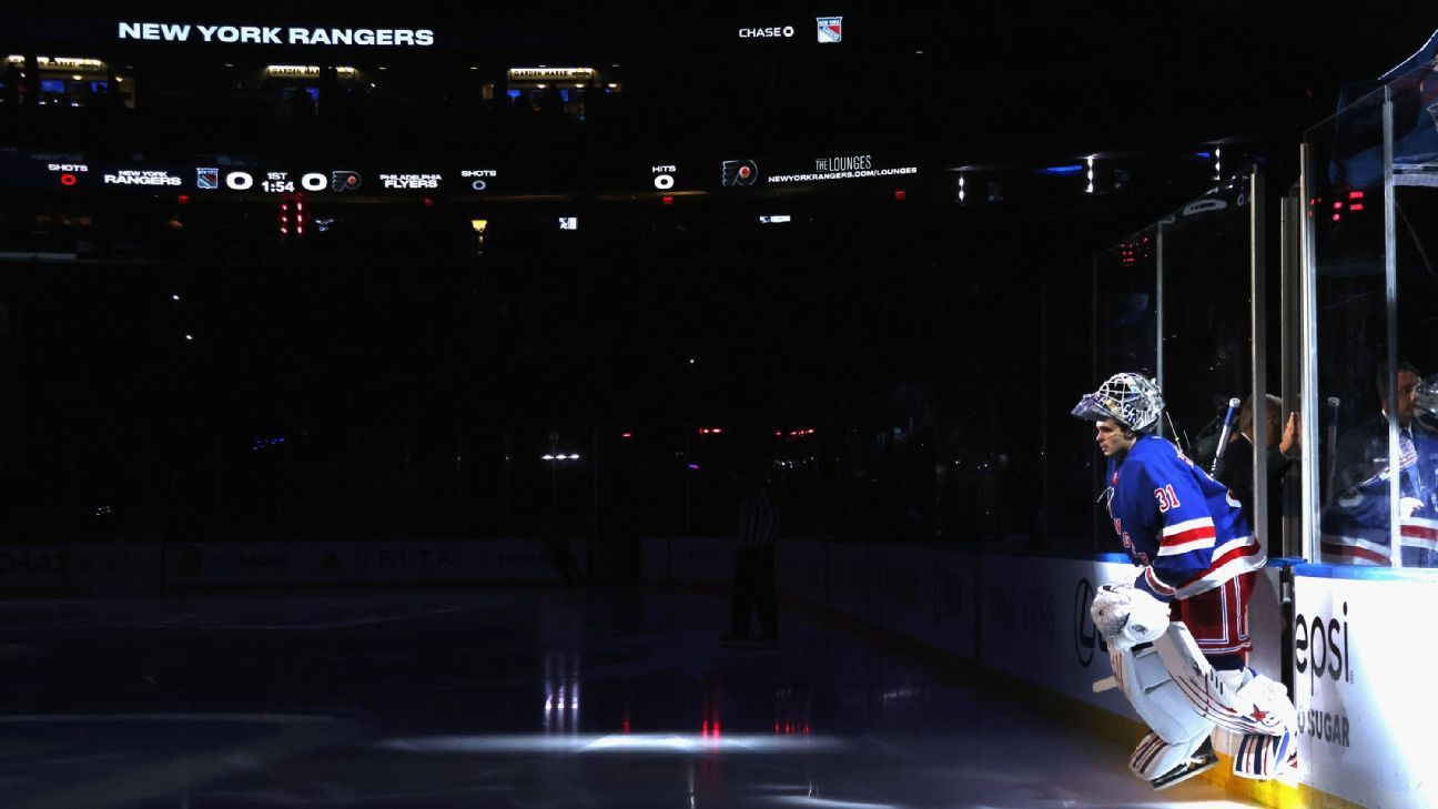 For New York Rangers' Igor Shesterkin hockey is always on his mind heading  into the playoffs