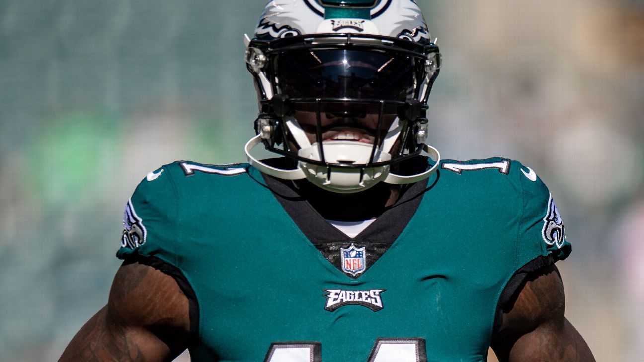 Eagles' A.J. Brown reveals adorable reason he wore bright green