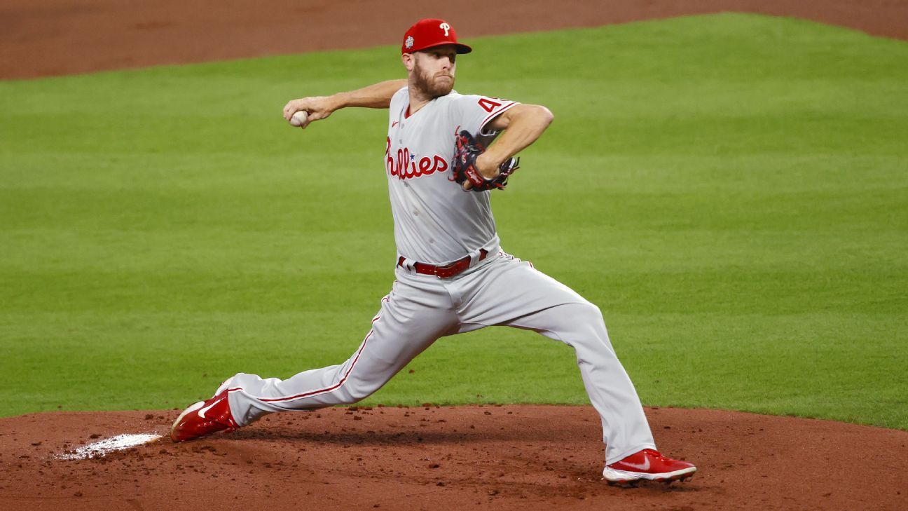 Phillies' Zack Wheeler 'caught off guard' when pulled from Game 6 - ESPN