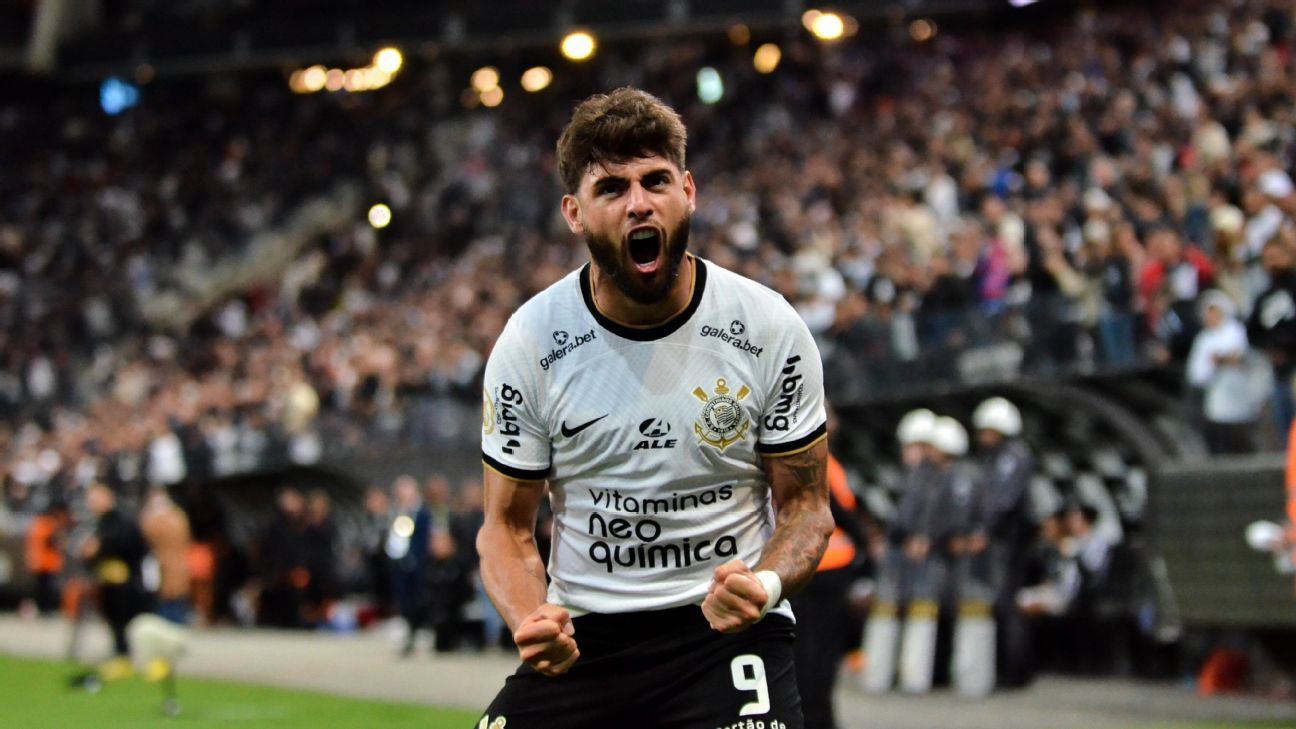 Corinthians vence Ceará com gol de Yuri Alberto no fim e entra no G4 do Brasileirão ESPN
