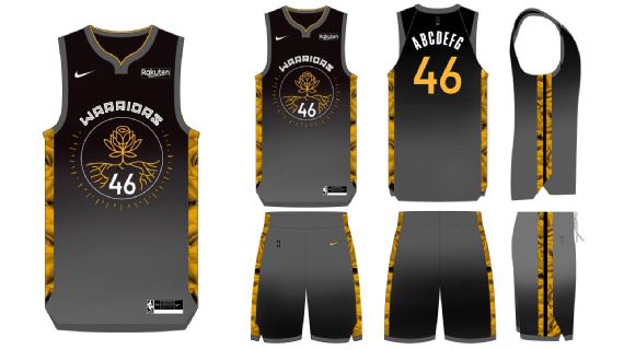 golden state warriors number 46 jersey