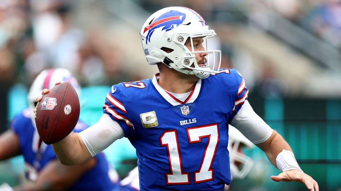 Josh Allen appears on track to play Sunday against Vikings