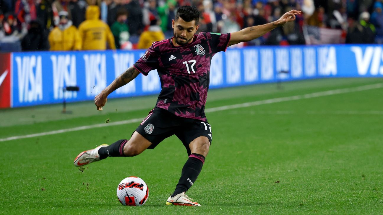 Mexico's Jesus 'Tecatito' Corona officially out of World Cup - ESPN