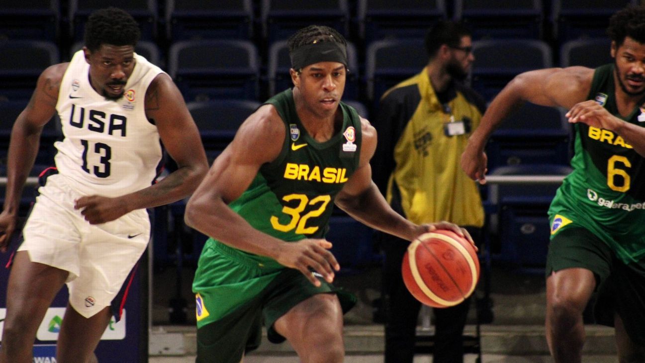 Brasil define time para jogo das eliminatórias da Copa do Mundo, basquete