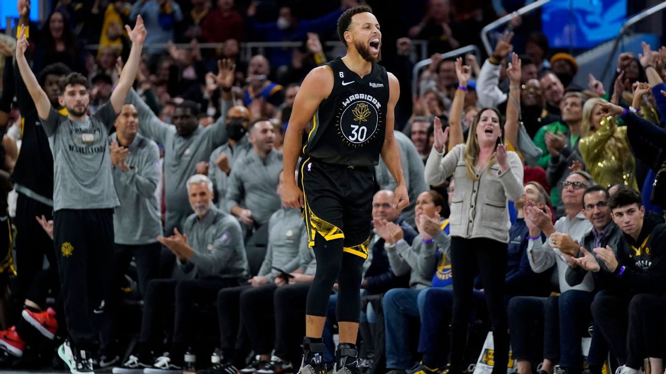 With Dubs in 'rut,' Curry saves day again with 40