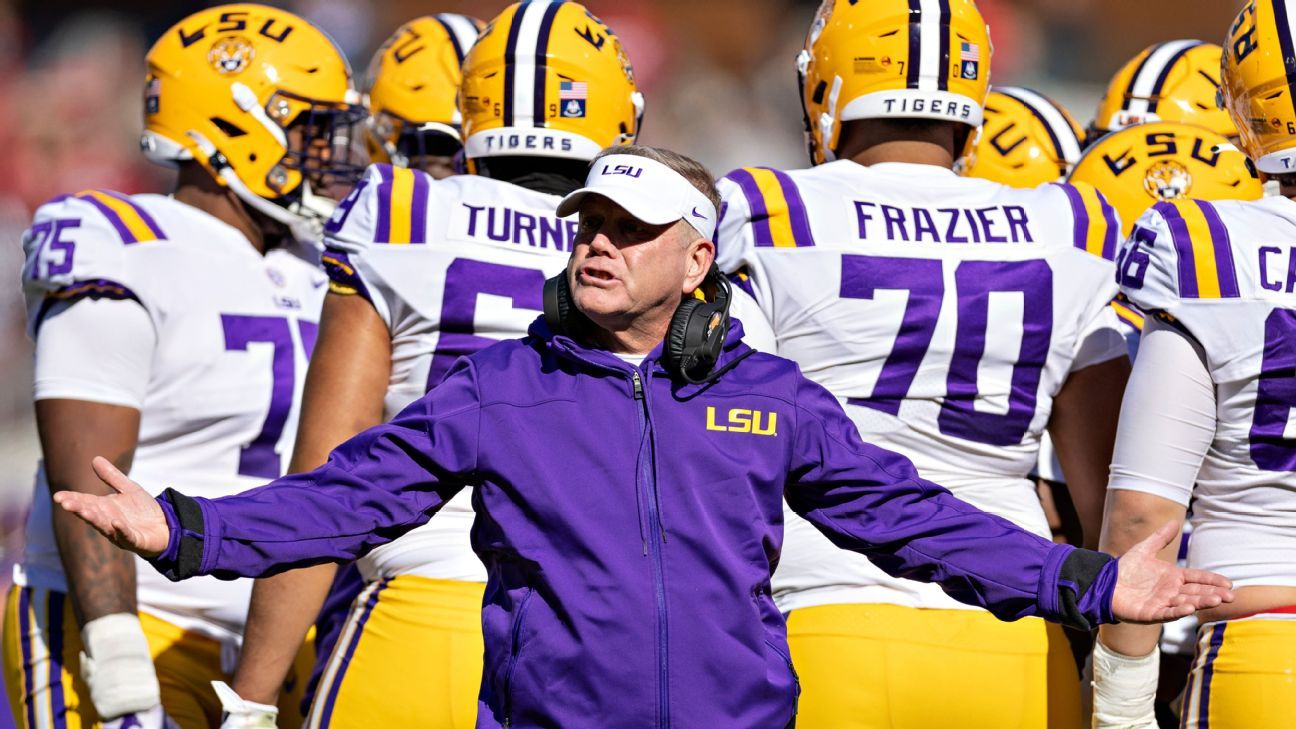 Kelly, LSU moving on from 4 assistant coaches