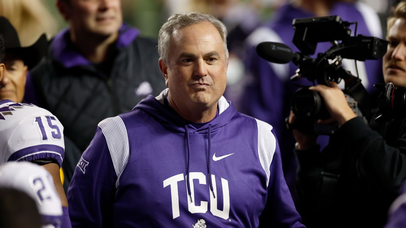 TCU's Sonny Dykes named Associated Press Coach of the Year