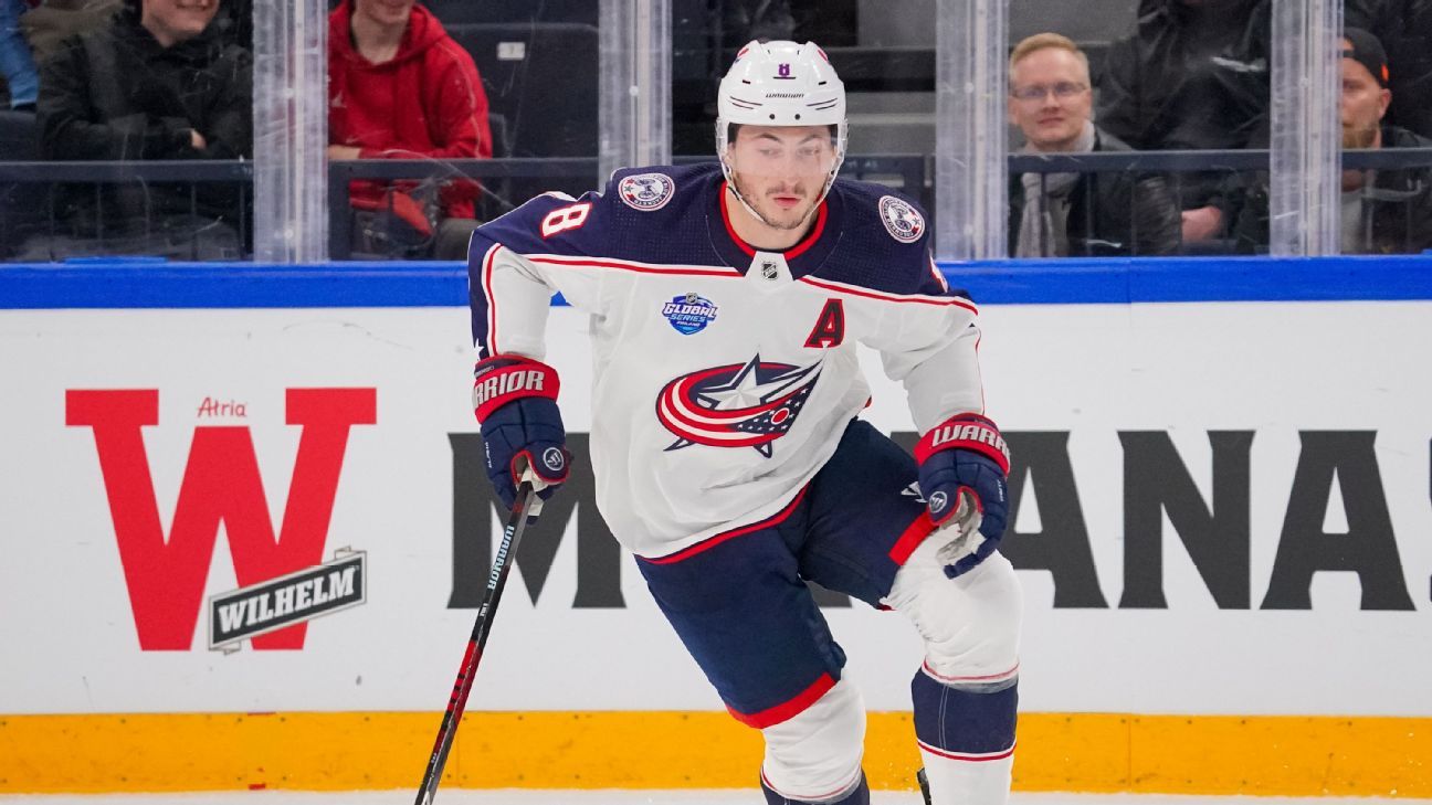 Blue Jackets activate D-man Werenski off IR