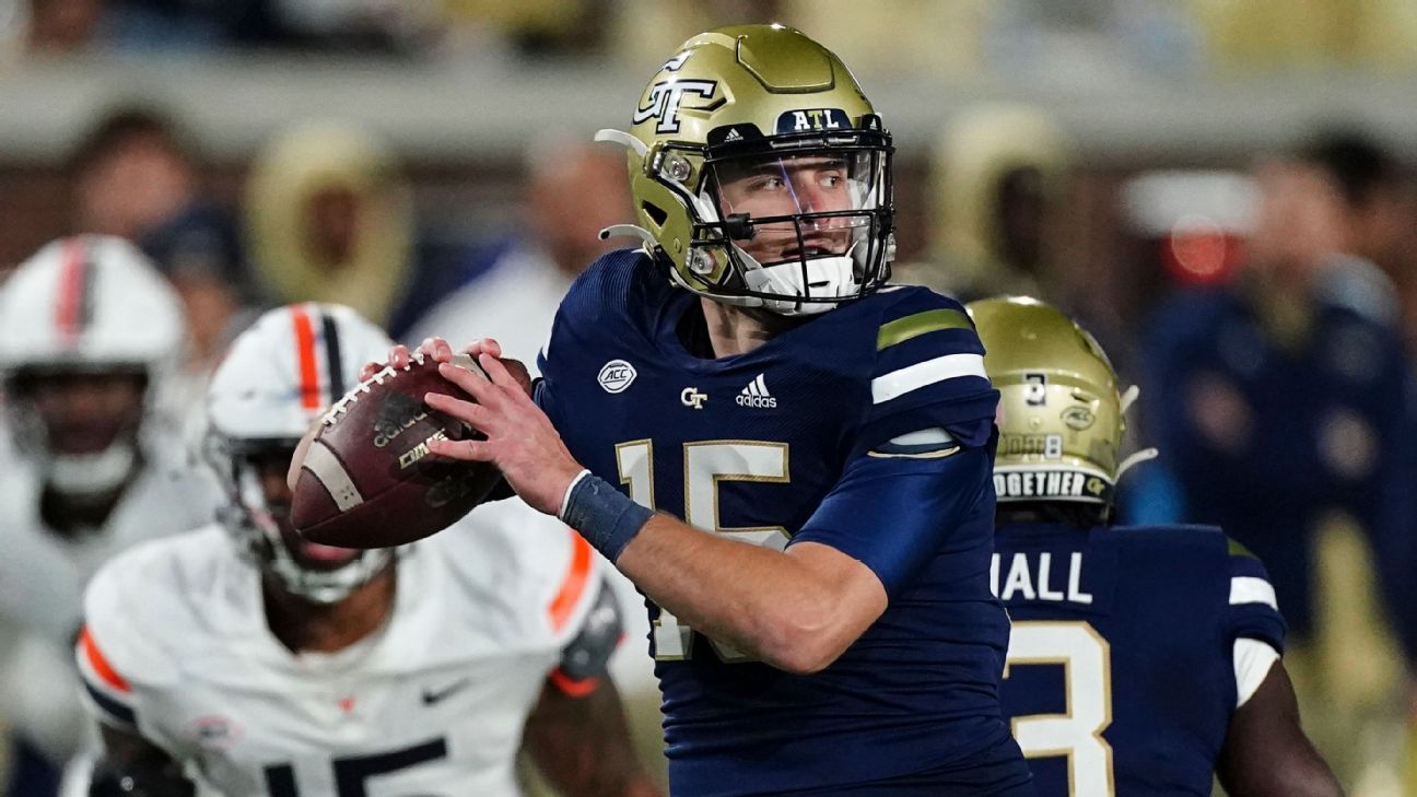 Georgia Tech down top 2 QBs; Gibson to start