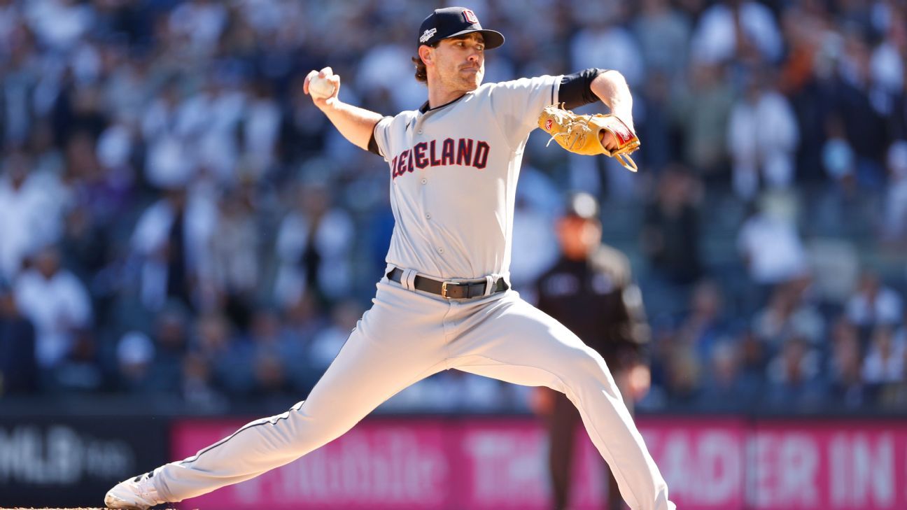 Guardians' Bieber (forearm) to miss next start