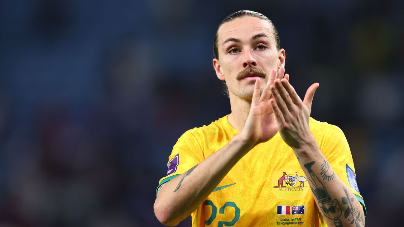 Australia's Jackson Irvine sympathises with World Cup teams in 'OneLove