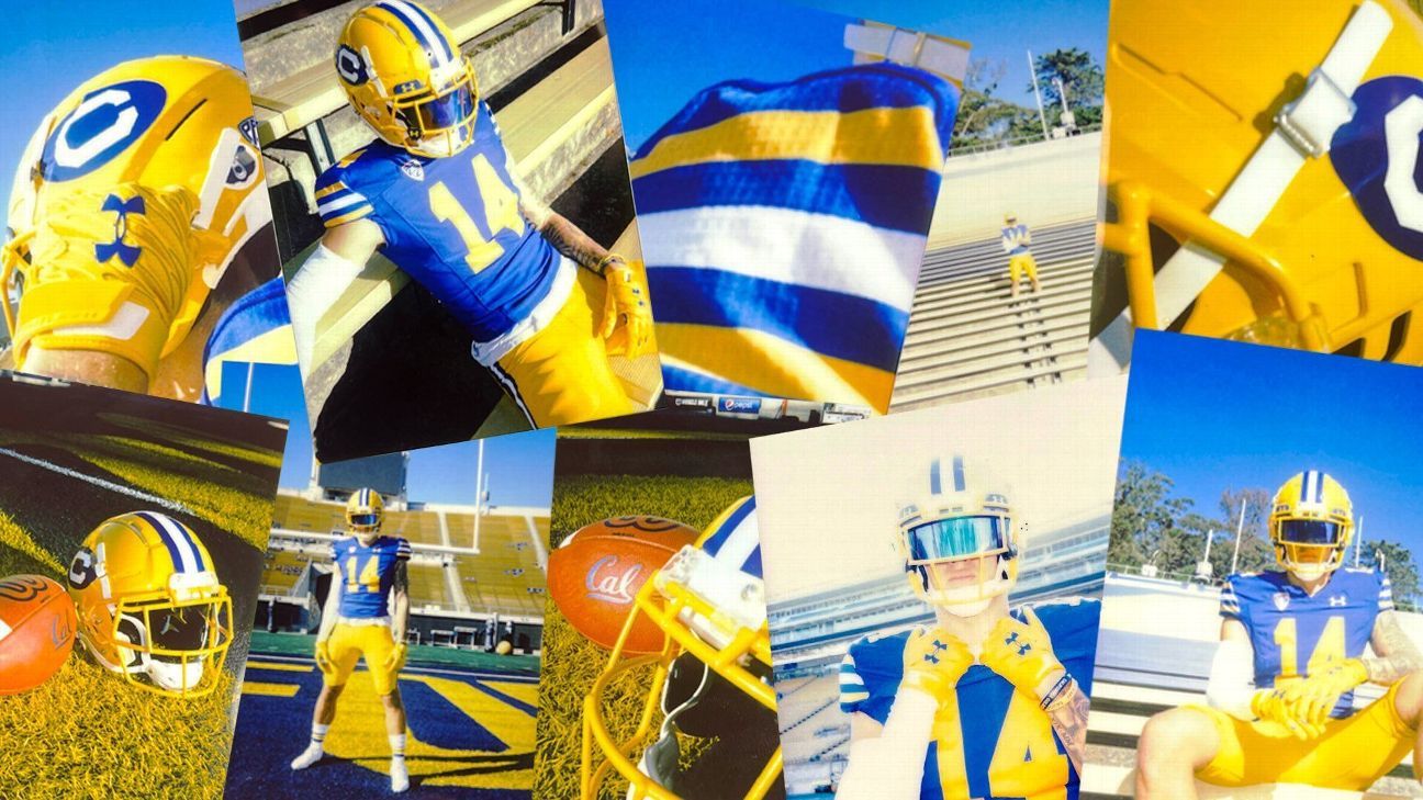 Cal Football: Joe Roth Uniform 