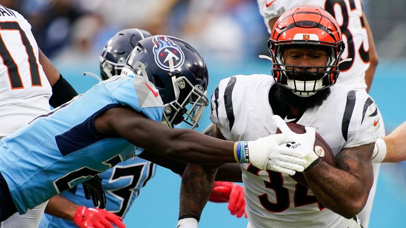 Bengals reportedly lose running back Perine to Broncos