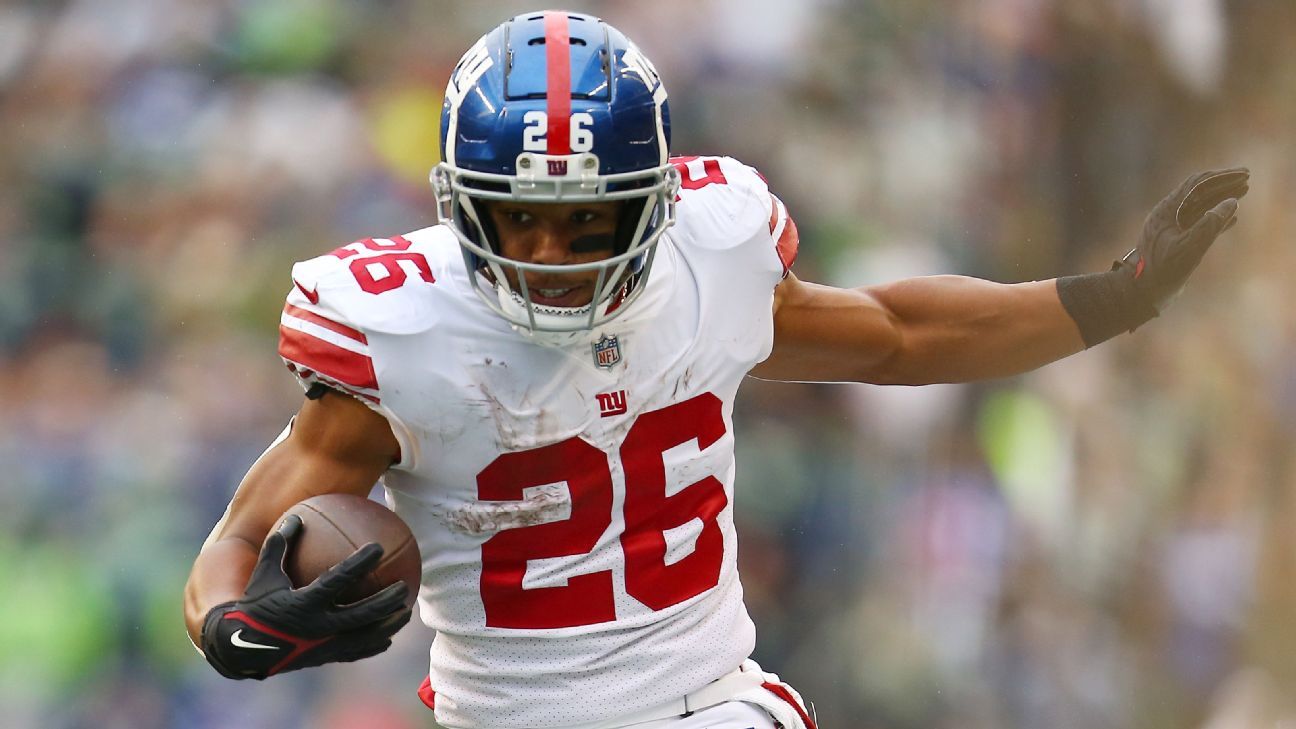 Saquon Barkley no firmará la etiqueta de franquicia hasta que comience la temporada baja de los Giants