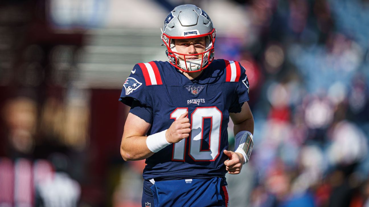 Pats QB Mac Jones fined twice for unnecessary roughness - ESPN