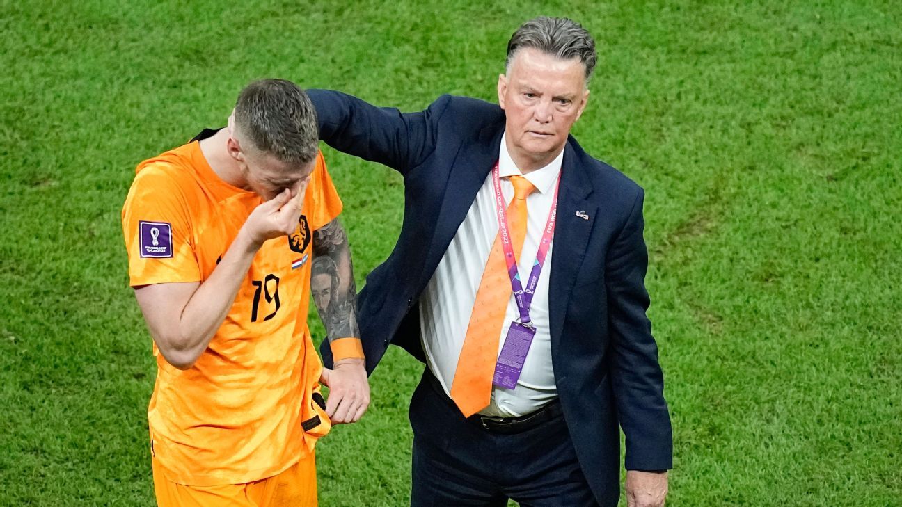 Van Gaal lamenta haber perdido al PK tras la derrota de Holanda en el Mundial