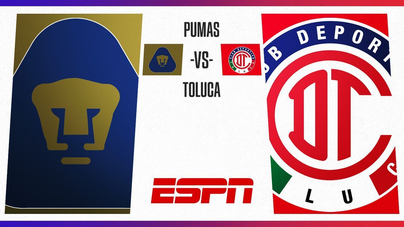 Pumas vs. Toluca Sigue en vivo el debut de ambos equipos en la Copa