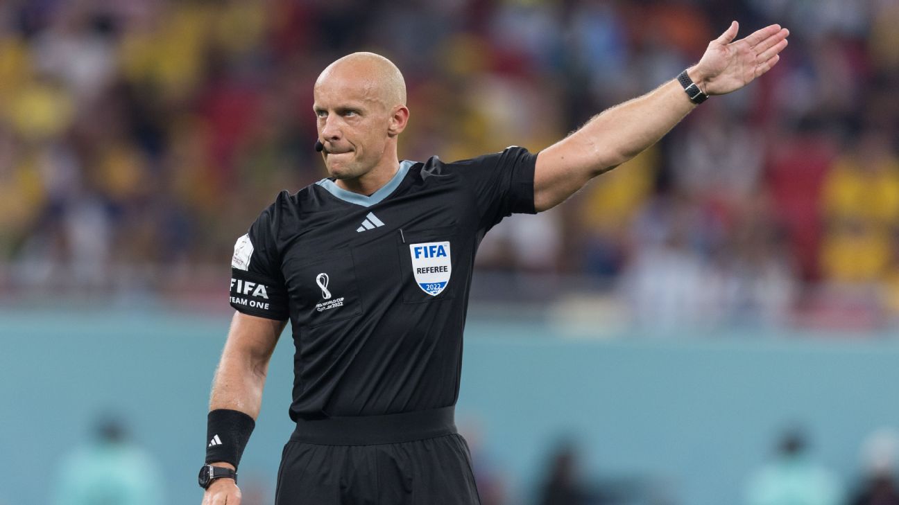 Szymon Marciniak será árbitro de la final de la Copa del Mundo