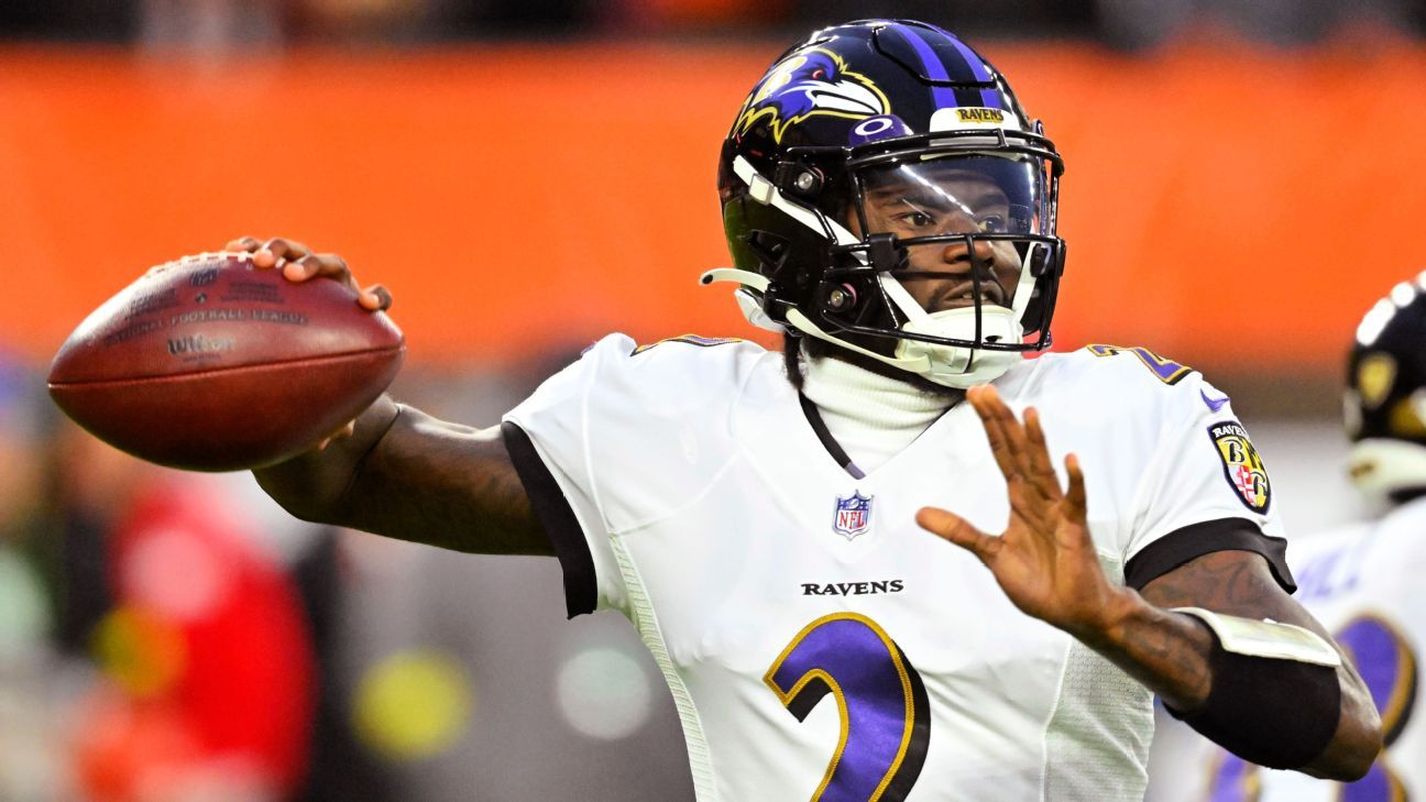 Tyler Huntley: Who is the Baltimore Ravens QB starting today vs Cincinnati  Bengals? Latest Lamar Jackson injury update