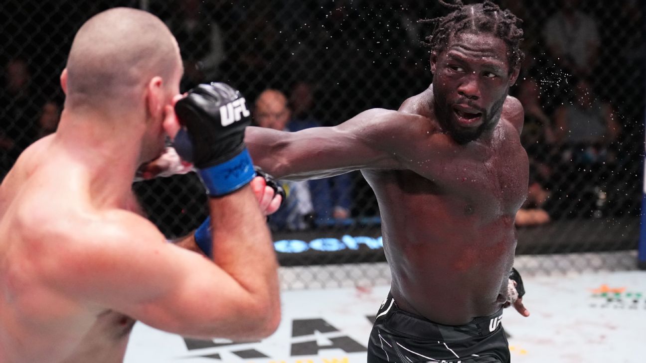 Jared Cannonier Pulls Out Ufc Fight Night Win Over Sean Strickland Espn