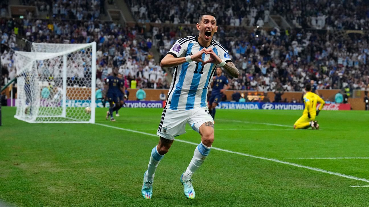Ángel Di María, el de los goles en las finales de Argentina - ESPN