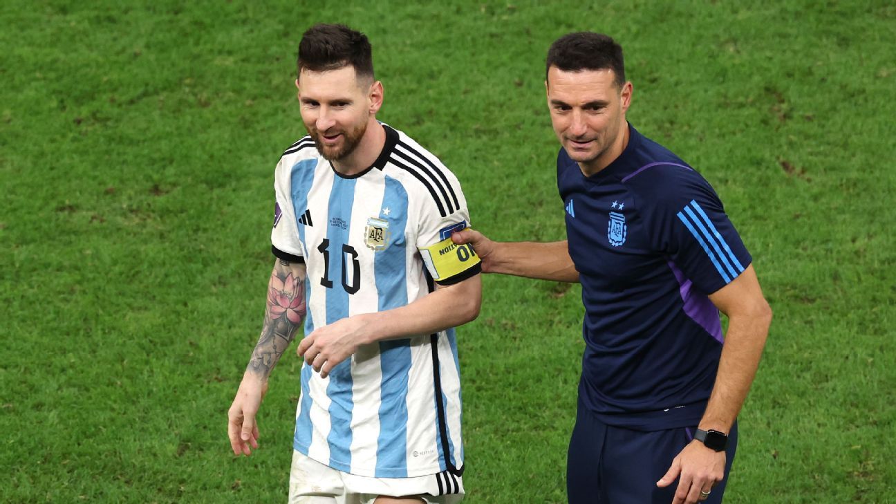 We should keep No.10 jersey prepared for next World Cup if Messi feels like  playing: Lionel Scaloni - India Today