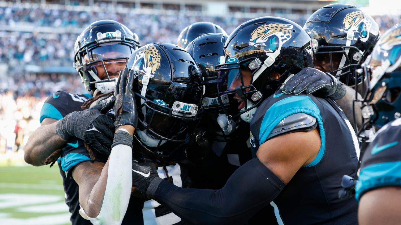 Jacksonville Jaguars Safety Rayshawn Jenkins looks on during the NFL