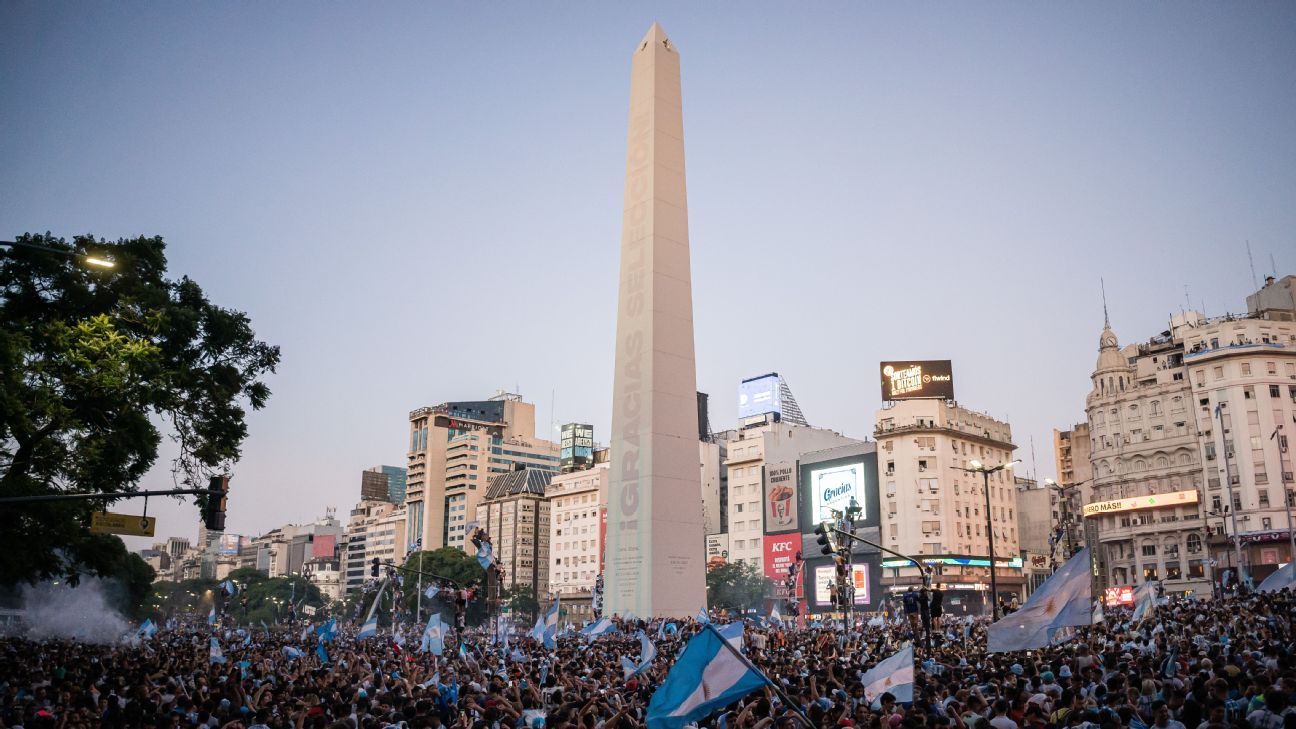 Argentina declares national holiday for World Cup celebration Tuesday