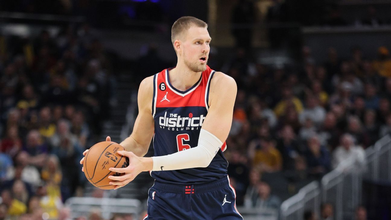 Wizards send ex-Mavericks forward Kristaps Porzingis to Celtics