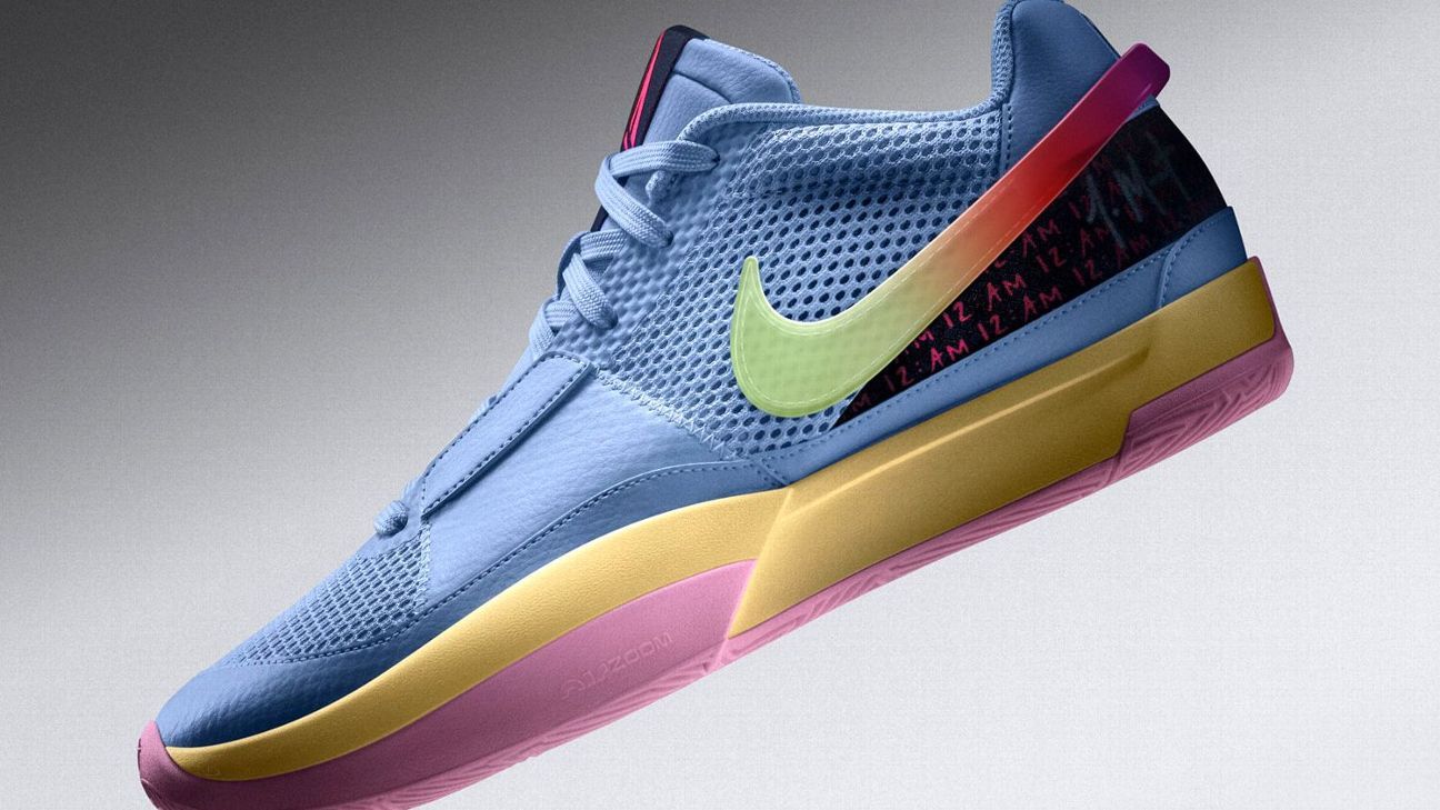 Nike Reveals NBA Star Ja Morant's Debut Signature Shoe