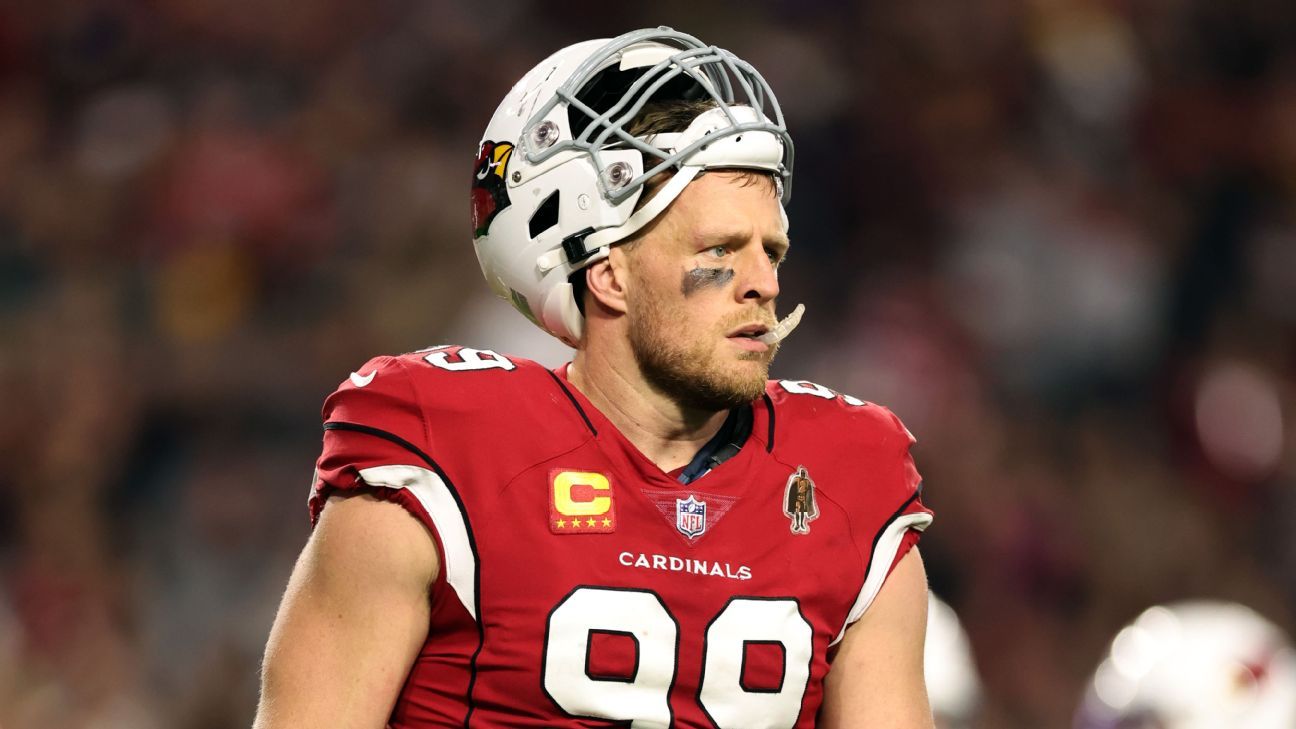 Cardinals DE J.J. Watt announces retirement following conclusion