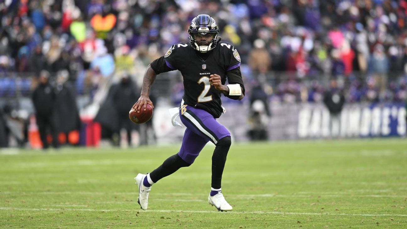 Ravens to start Tyler Huntley at QB for fourth straight game ESPN