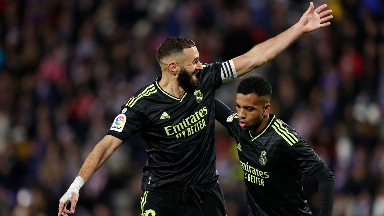 Benzema and Real Madrid shake off rust to keep pace in LaLiga race