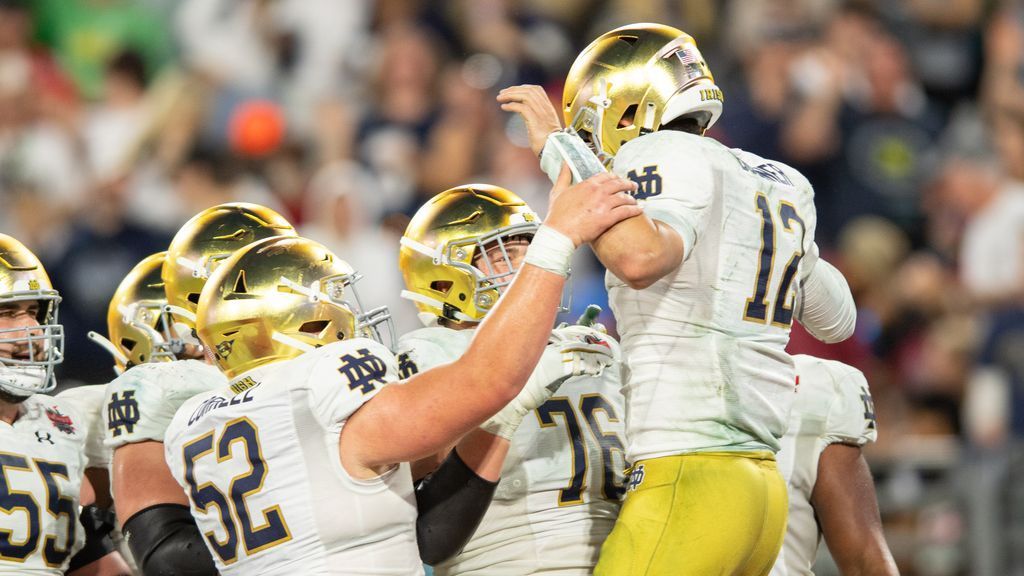 Irish top S.C. in historic Gator Bowl barnburner