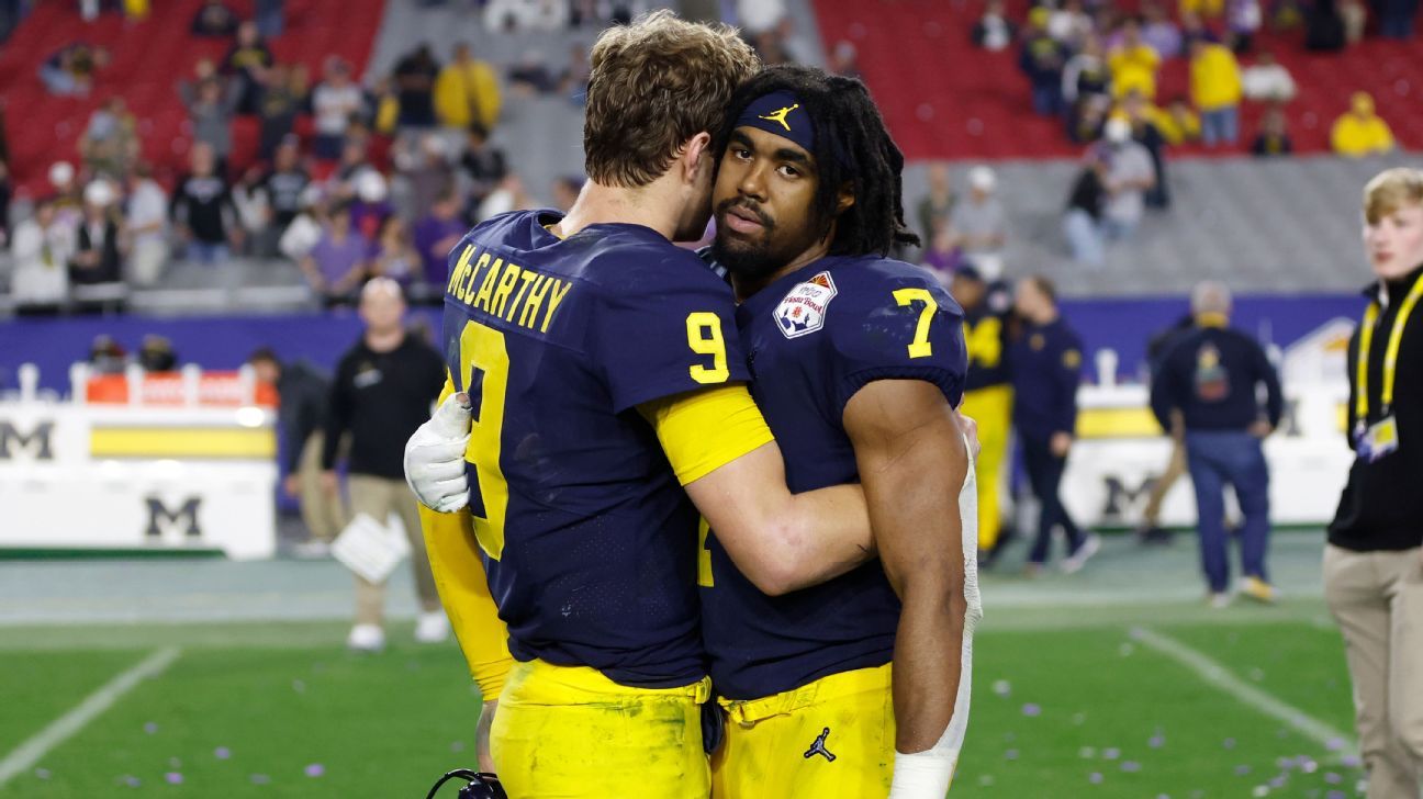 Michigan stung by second straight letdown in CFP semifinals