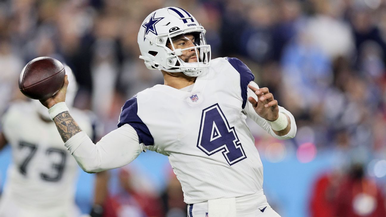 Dak Prescott knows he's 'got to stop' throwing INTs for Cowboys to make Super Bo..