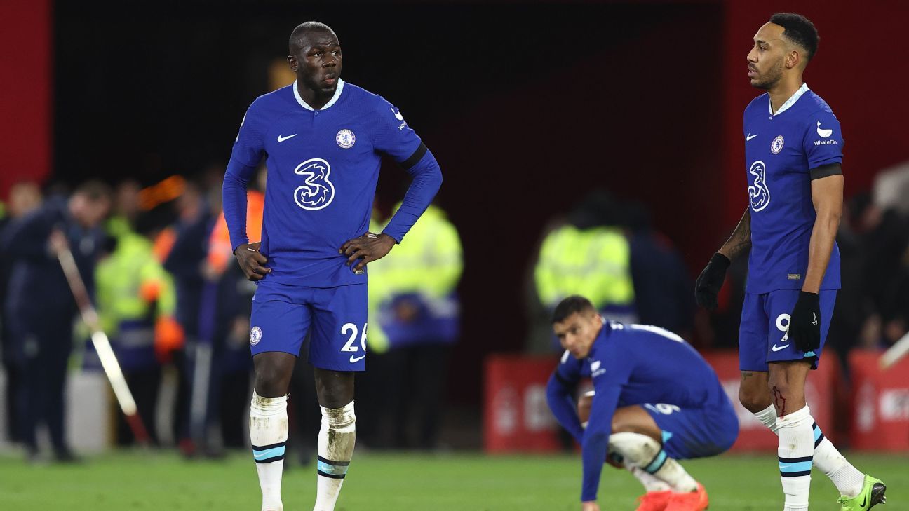 Koulibaly limited as Chelsea's aging defence exploited