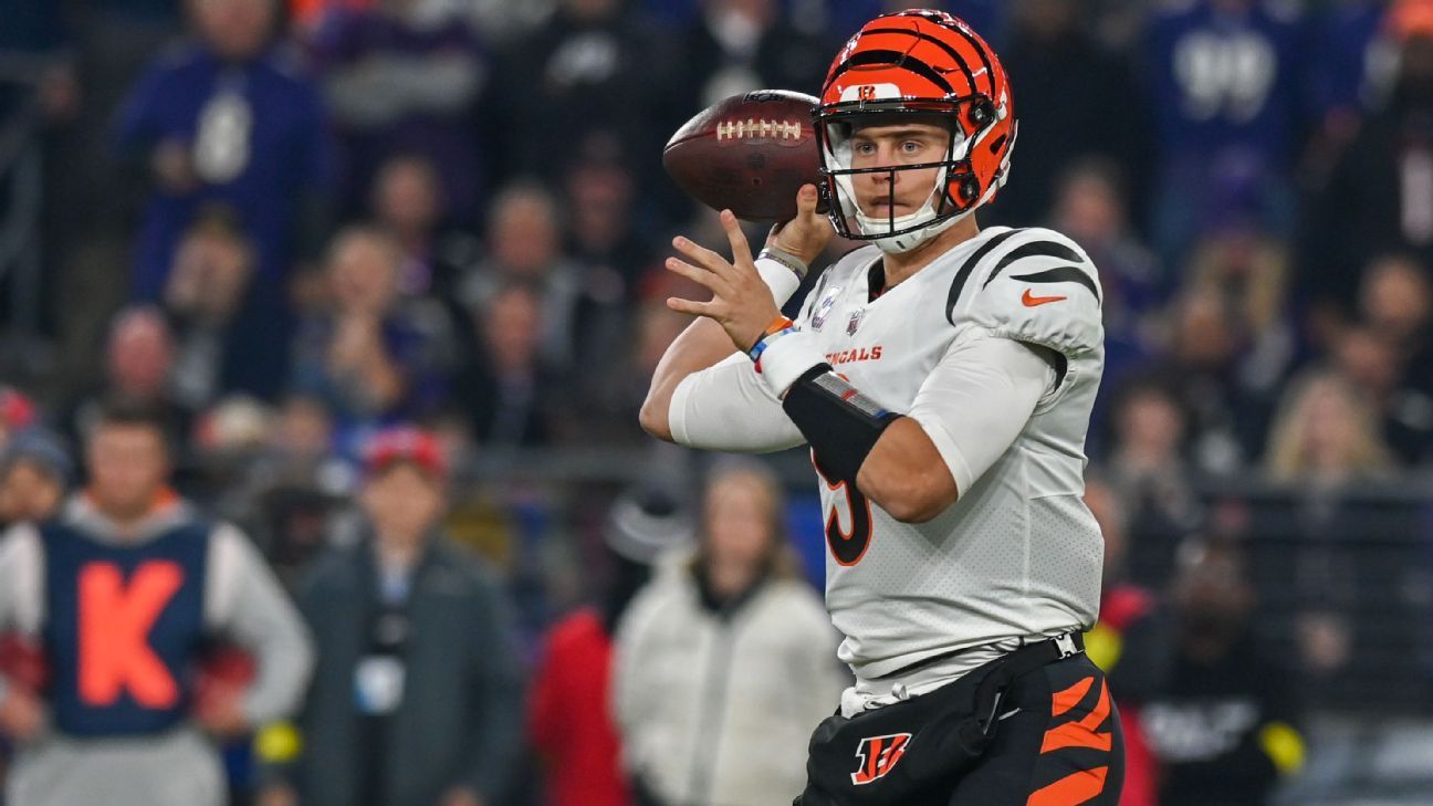 ‘Doesn’t mean I’m surrendering’: How checkdown passes have pushed Joe Burrow, Bengals’ offense to new heights