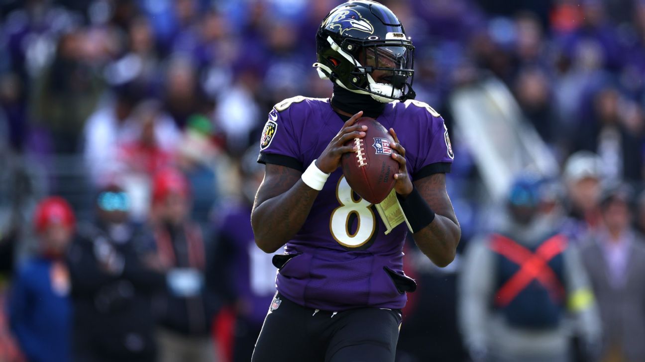 Es probable que Lamar Jackson regrese para jugar los playoffs ESPN