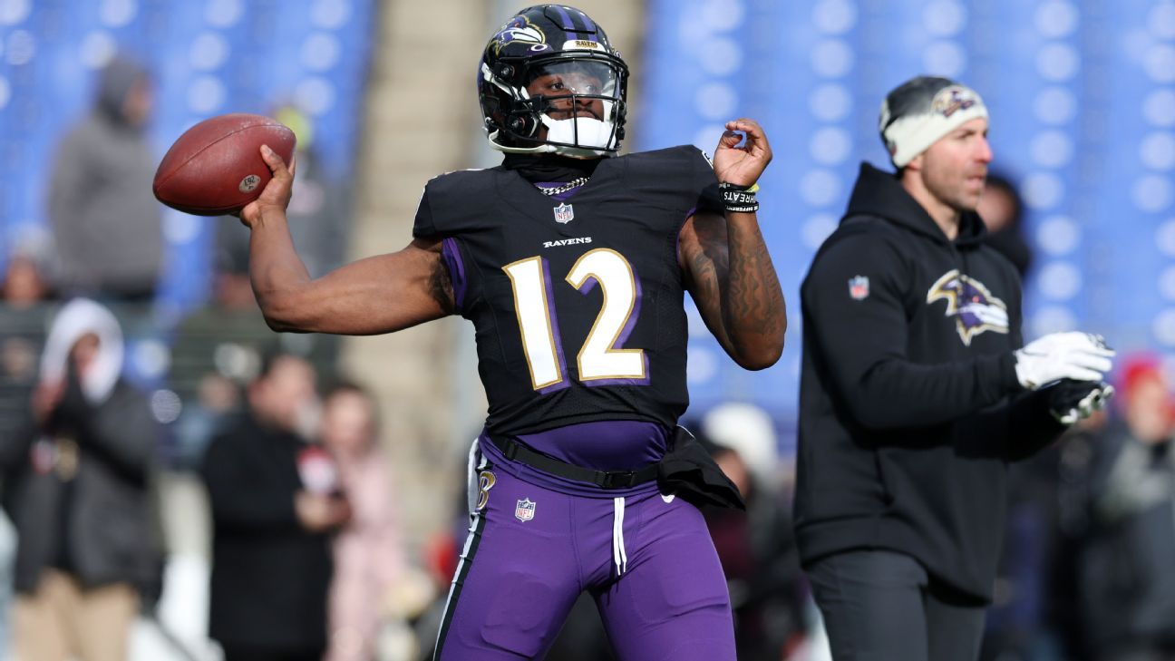 Ravens start rookie QB Anthony Brown, rest four starters ESPN
