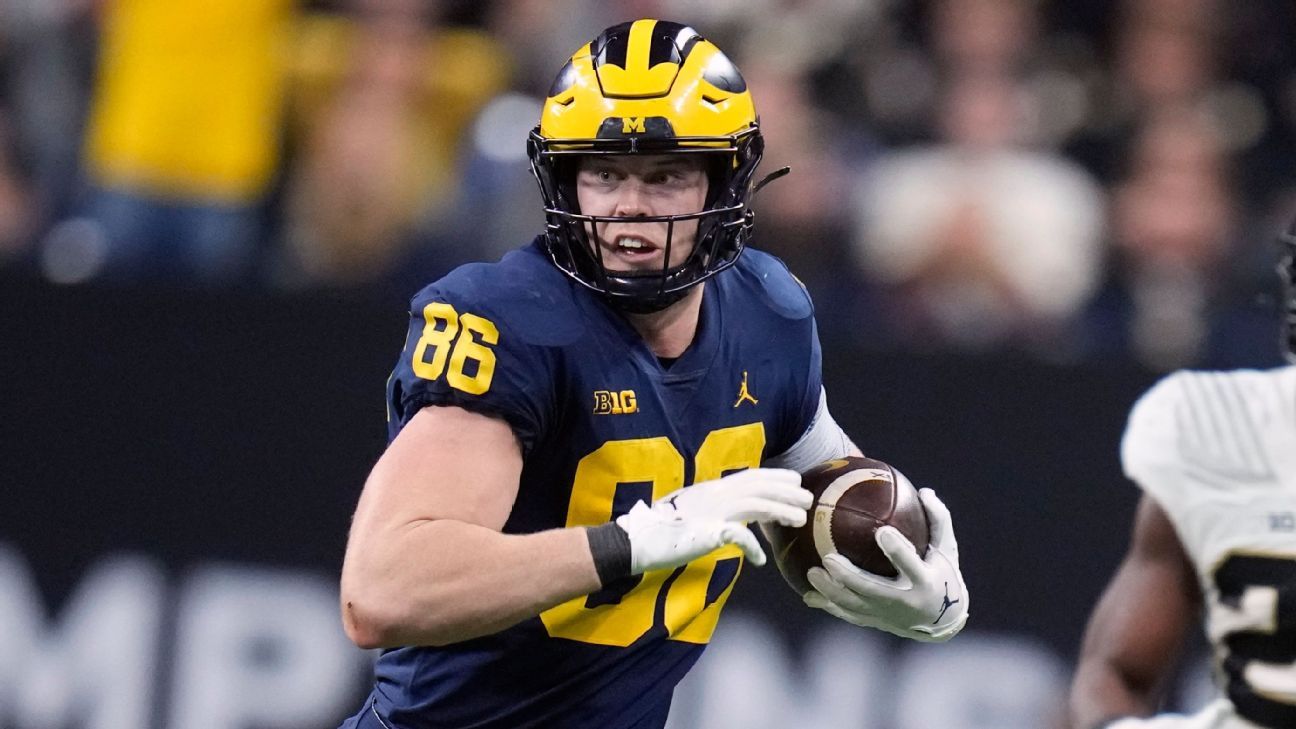 Michigan to lose top TE Luke Schoonmaker to 2023 NFL draft