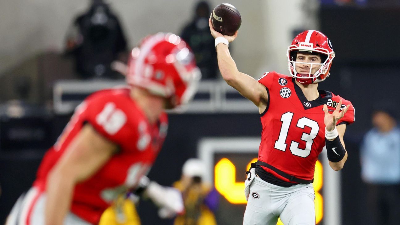 Georgia football QB Stetson Bennett joins Matthew Stafford with Rams