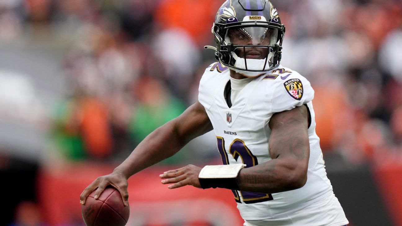 Without Lamar Jackson, Ravens set for major underdog role vs. Bengals - ESPN  - Baltimore Ravens Blog- ESPN