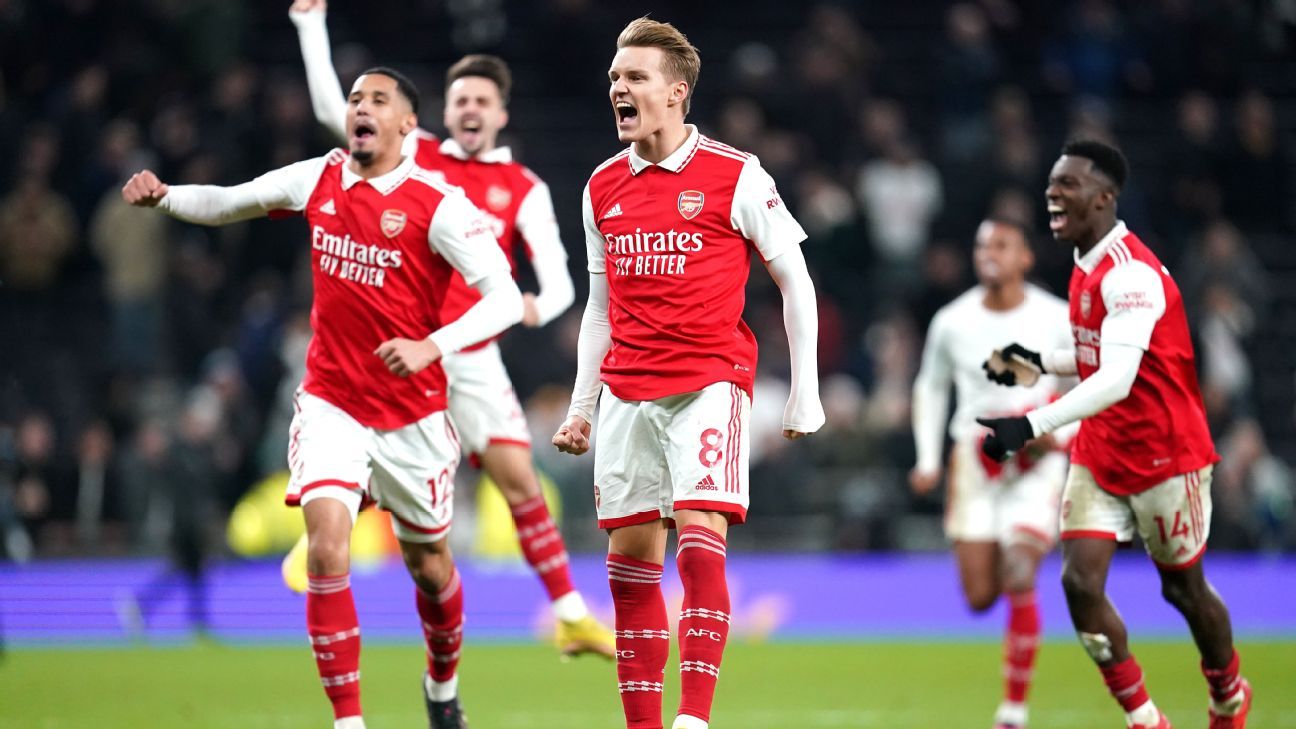 Arsenal finally title favourites after emphatic win over Spurs