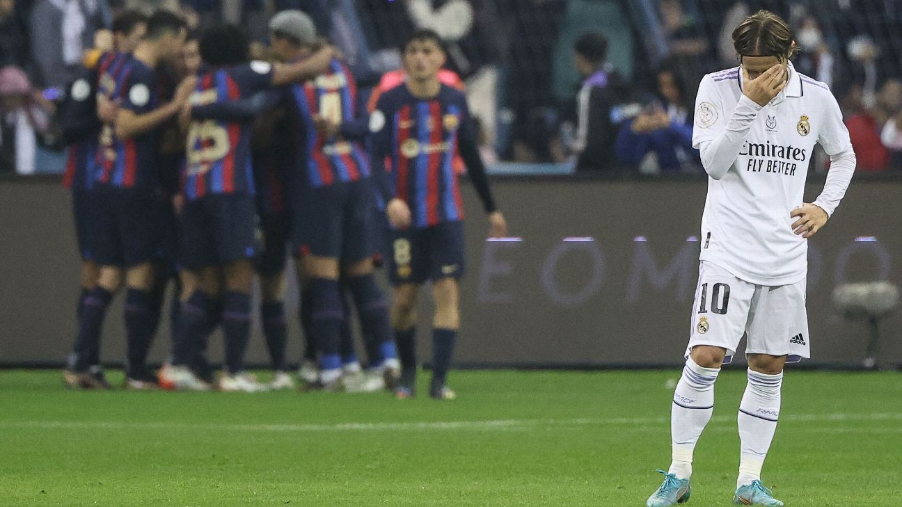 18-year-old Gavi and Barcelona humiliate slumping Real Madrid in Supercopa